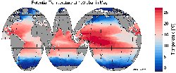 MIMOC Potential Temperature in 100 dbar in May