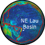Lau Basin location 
