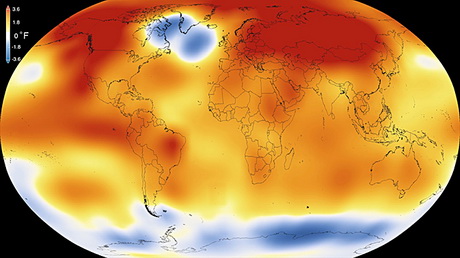 2015 global temperature anomaly