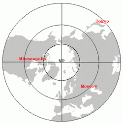 Map of polar wind change impact