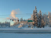 Figure 2 Wintertime in Fairbanks, Alaska