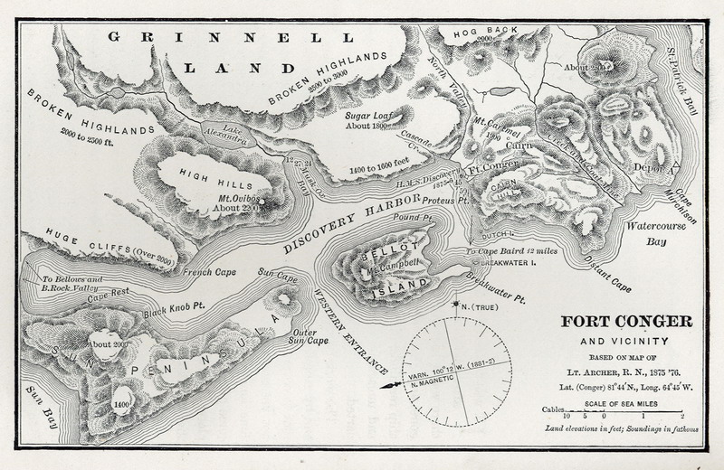 Report on the proceedings of the United States expedition to Lady Franklin  Bay, Grinnell Land [microform] . Scientific expeditions; Scientific  expeditions. l-'li;. S. (.il.AUl.U IC.MKKl.NG XaI.I.i .. TllK (Mils K1 llll