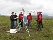 solar power for permafrost monitoring 