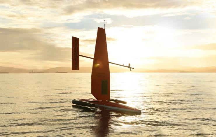 Saildrone in San Francisco Bay