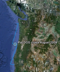 2009 PacOOS trackline