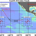 GasEx 2001 station map