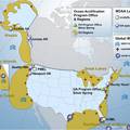 NOAA OA Research and Monitoring Map