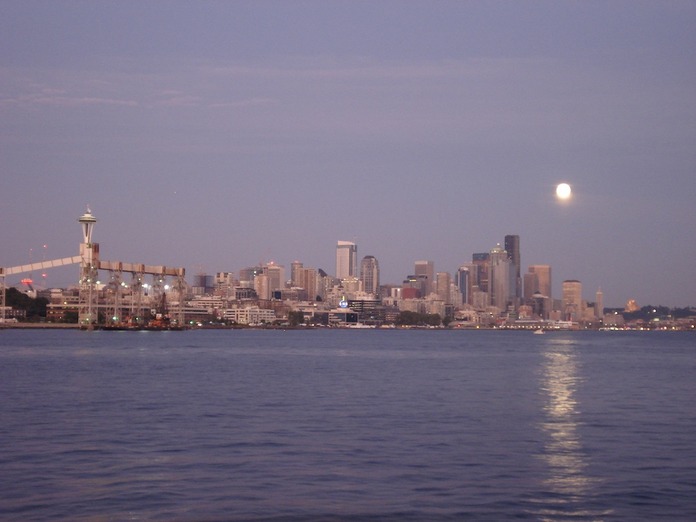 PRISM Cruise Seattle Night City Scape