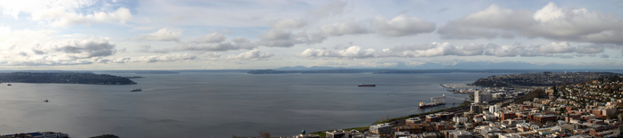 Puget Sound View from the Space Needle