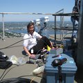 Stacy Maenner on Space Needle