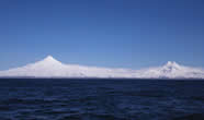 Mt. Shishaldin and Isanotski Peak