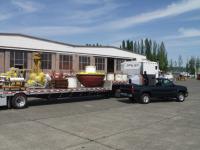 PICO-DART buoy on truck for delivery to the ship for deployment