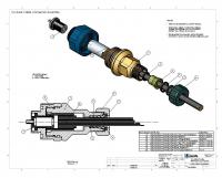 Co-Axial Cable Connector for Assembly