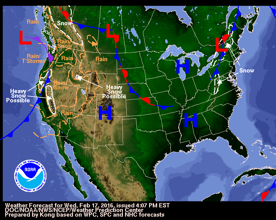 noaa weather forecast map Weather Tropical Storm Forecasts Outlooks El Nino Theme Page noaa weather forecast map