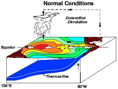 Normal conditions schematic diagram