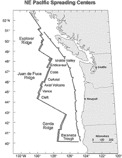 NE Pacific map