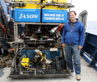 Bill Chadwick and ROV JASON