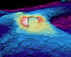 Axial Volcano 3D bathymetric map, NE Pacific