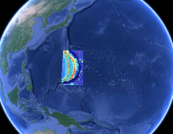 Click to get Google Earth kmz file of the Mariana study site.