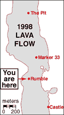 Rumbleometer location map (detail)
