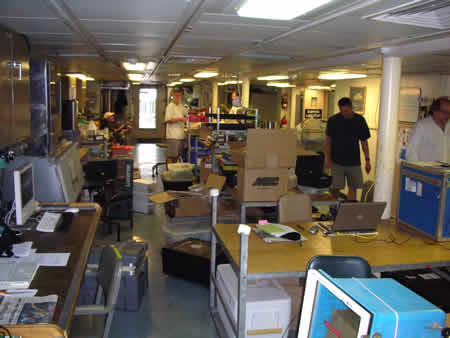 loading the main laboratory