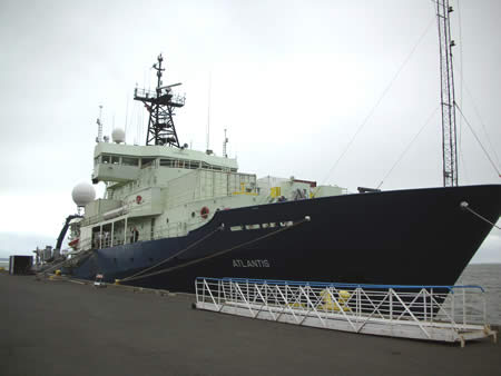 R/V Atlantis in Astoria, Oregon