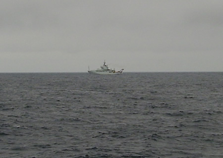 R/V Thompson next to Atlantis