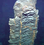 lava pillar in 1998 flow