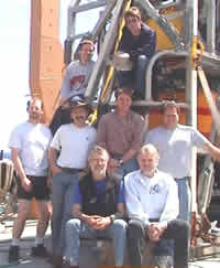 image of ROPOS crew, click for full size