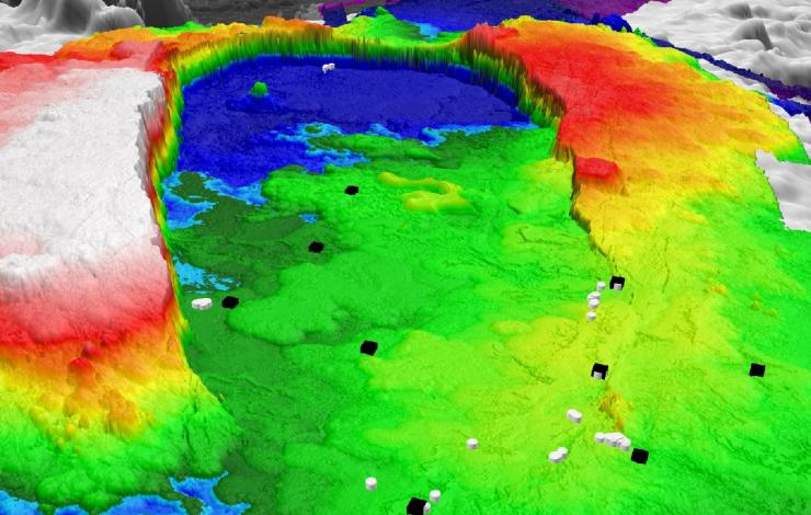 Axial Seamount in 3D