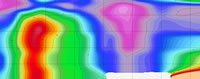 suspended Fe particulate map