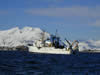 Miller Freeman anchored in Dutch Harbor, AK