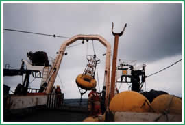 FOCI buoy deployment in the Bering Sea