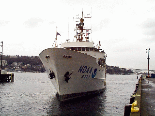 Operations aboard the NOAA Ship MILLER FREEMAN