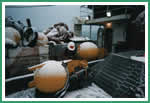 Snow on buoys