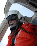 Helicopter pilot Bill Springer.