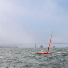 Saildrone in San Francisco Bay Spring 2017