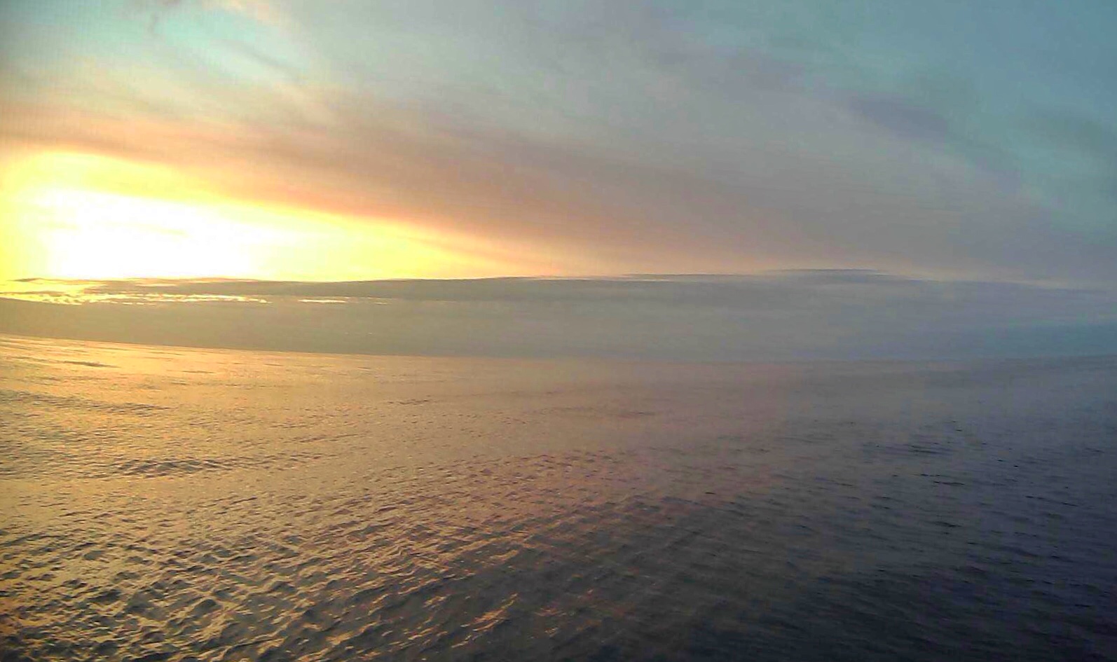 View from the saildrone as it carries out surveys in the US Arctic.  Photo: Saildrone Inc. & NOAA