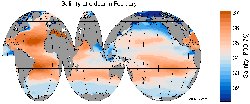 MIMOC Salinity in 0 dbar in February