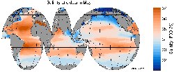 MIMOC Salinity in 0 dbar in May