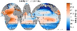 MIMOC Salinity in 100 dbar in May