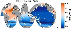 MIMOC Salinity in 1800 dbar in February