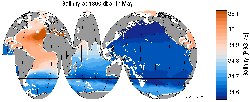 MIMOC Salinity in 1800 dbar in May