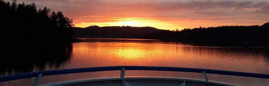 Salish Sea Sunset