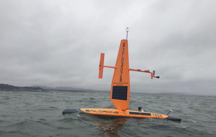 Saildrone recovery