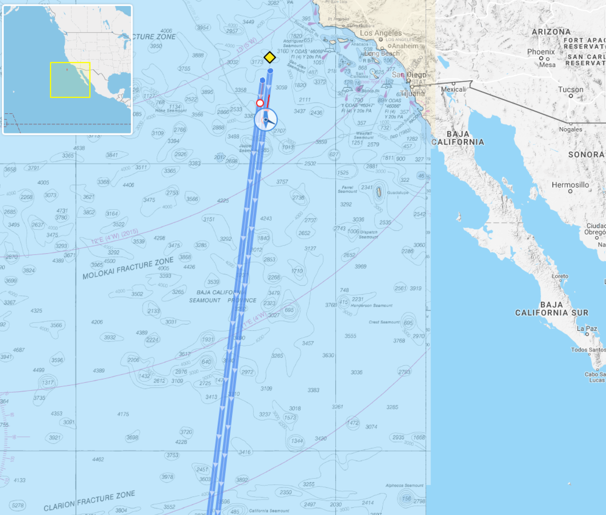 Saildrones Leave California