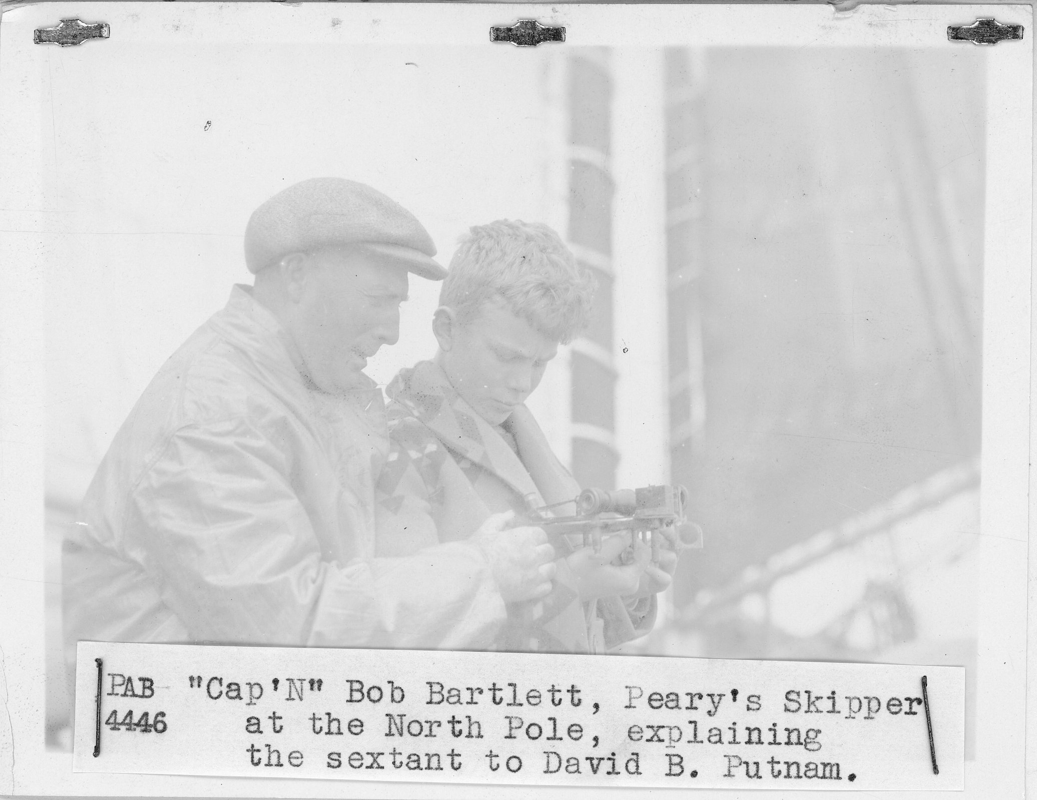 Putnam, D.B. and Capt'n Bob Bartlett.