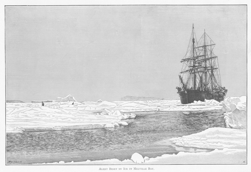 Alert (HMS on loan to the Navy) Greely Relief Expedition 1884