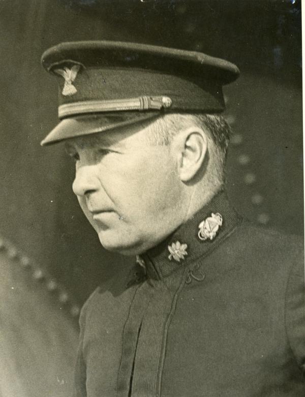 Lt. Cdr. R.L. Luce, commanding officer of the CGS steamer 'Pioneer'.
