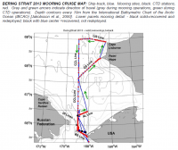 RUSALCA 2013 Cruise Map